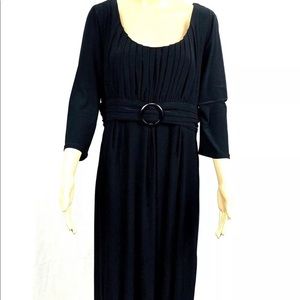 Danny & Nicole Ladies Dress Size 12 Solid Black